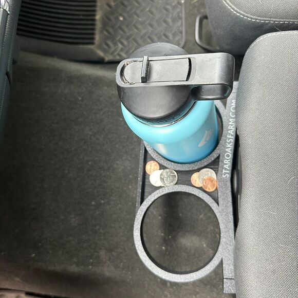 Dual Water Bottle Holder for 2014-2018 Chevrolet Silverado and GMC Sierra - Picture 15 of 16